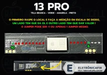 13 Pro Tela cores Branca - verde solução.webp