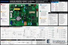 Samsung WindFree Connect 12.000 BTUs 👉 Placa principal da evaporadora.webp